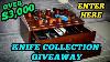 Massive Knife Collection Display Case Giveaway Entry Video