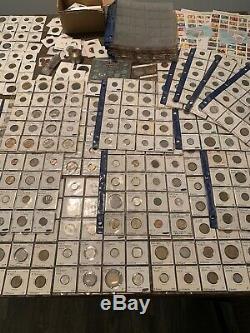 Massive Lifelong Coin Collection! No Reserve! Must SEE