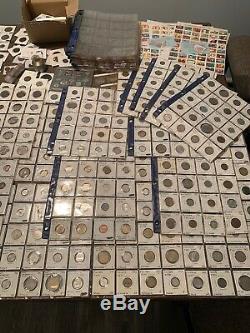 Massive Lifelong Coin Collection! No Reserve! Must SEE