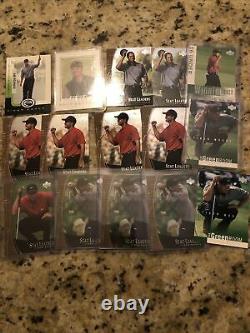 Massive Tiger Woods Collection 127 cards With Rookie Inserts! MUST SEE
