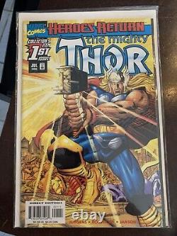 Mighty Thor, 1998 Marvel 3-#1's (2 Variants), 2-20, VF/NM, All Boarded, Must See