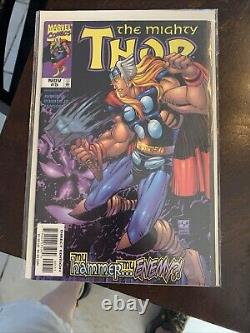 Mighty Thor, 1998 Marvel 3-#1's (2 Variants), 2-20, VF/NM, All Boarded, Must See