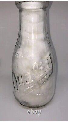 Milk Bottle Lot Of 4 Collectable Super Clean Intant Collection Really Must See