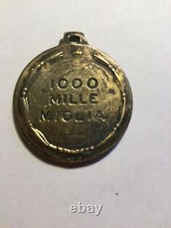 Mille Miglia 1000 Road Race Original Competitor Medal Rare Find Must See