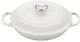 Must-Have Le Creuset Enameled Cast Iron Signature Braiser, 2.25 qt, White Pe