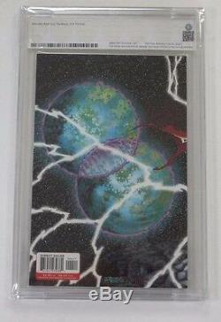 Must See! CBCS Avengers JLA No. 4, 2004, Graded 9.8 Signed Busiek, George Perez