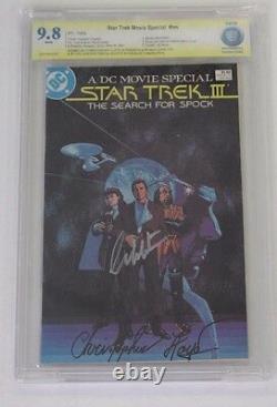 Must See! CBCS Star Trek III NN, 1984, Graded 9.8! Signed Shatner and Lloyd