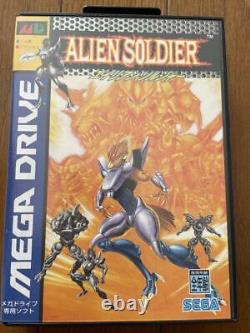 Must-See For Collectors Japan Mega Drive Software Alien Soldier