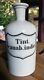 Must See! Huge Cannabis Indica Apothecary Jar This is Awesome! Polished Pontil