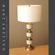 Must See! MID Century Modern Iridescent Table Lamp! 50s Atomic Vtg Light Sputnik