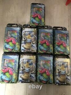 Must See Mega Pokemon Cards Joblot Inc 9 Sealed Deck Boxes