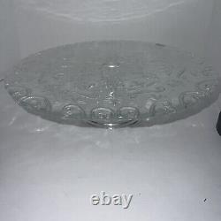 Must See Pics Verti Laura Crystal Pedestal Cake Stand Whimsical 13 Inch Across