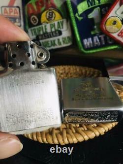 Must-See Zippo Full Stamp 1950 Phantom Canadian Manufacturing Vintage