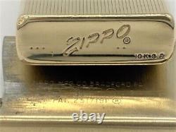Must see 1960 vintage Zippo Special engraving that seems to exist 10K GOL