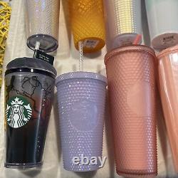 NEW 18 Starbucks Studded Venti & Grande Cold Cup Tumbler! MUST SEE