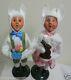 NEW BYERS' Choice 10 2016EASTER GIRL & BOY BUNNIES #2213B&2214B Must See! F/S