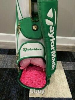 NEW TaylorMade Masters Major Collection Staff Bag (2017) Azalea Pattern MUST SEE