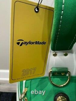 NEW TaylorMade Masters Major Collection Staff Bag (2017) Azalea Pattern MUST SEE