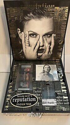 NIB. Taylor Swift. REPUTATION Stadium Tour VIP Collectible Box (Must See Photos)