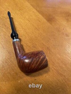 NOS Orlik Estate Pipe Made By Stanwell Billiard Gorgeous Grain MUST SEE
