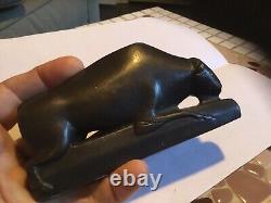 Native American bronze sculpture buffalo peace pipe Must See Wow