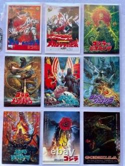 Near complete set 1995 JPP Amada Godzilla Trading Cards + Holograms MUST SEE
