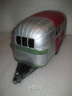 New 24 Plaster Vintage Airstream Decorated Christmas Trailer Must See