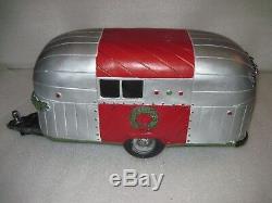 New 24 Plaster Vintage Airstream Decorated Christmas Trailer Must See
