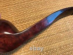 New, Unsmoked! Dunhill Chestnut, Group 4, Bent Bulldog Pipe, Must See
