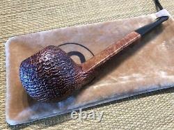New, Unsmoked Mario Pascucci Pipe, Sandblasted Briar, Must See