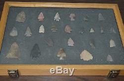 Nice Arrowhead Collection! 24 Arrowheads Total! Must See