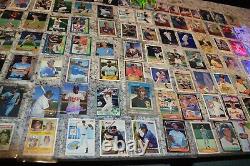 Nice Baseball Hall Of Fame & Star Rookie Card Collection! Must See