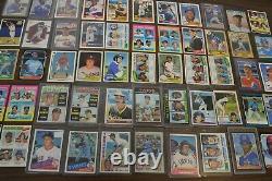 Nice Baseball Star & Hall Of Fame Rookie Card Collection! Must See
