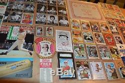 Nice Pete Rose Baseball Card & Memorabilia Collection! Must See