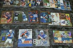 Nice Peyton Manning Football Card Collection! Must See