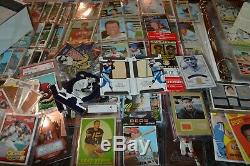 Nice Sports Card Collection! Vintage, Inserts, Game Used, Etc! Must See