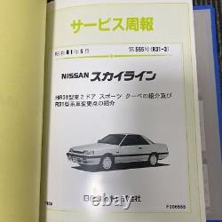Nissan Must-See For Enthusiasts R31 Skyline Service Manual Wiring Diagram Sports