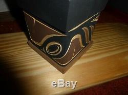 Northwest Coast First Nation Haida Steamed-Bentwood Abstract Box! Must See