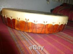 Northwest Coast First Nation Hand Made Eagle Drum withbeater! Must See