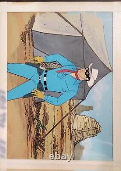 ORIGINAL Lone Ranger Hand Painted Production Cel Very Unique. A Must See