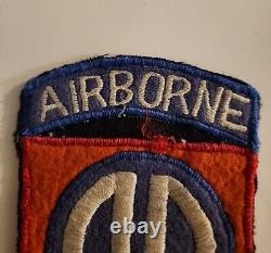 ORIGINAL VIETNAM US Army 82nd Airborne Division THEATRE MADE PATCH? MUST SEE