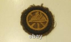 ORIGINAL WW1 BULLION UNKNOWN CAP US Army PATCH BADGE Must See
