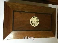 Old Bill Decorated Ww1 Wooden Trech Art Cigar Box Quality Unique Must See