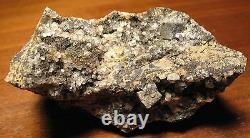 Old English Galena with Quartz and Fluorite Cool Label Must See! Northumberland