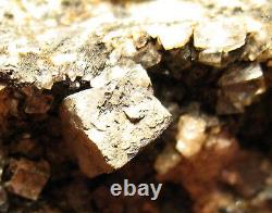 Old English Galena with Quartz and Fluorite Cool Label Must See! Northumberland