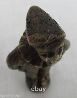 Old Very Rare Hunchback Pierrot Clown Wax Seal, Detailed Bronze, Must See