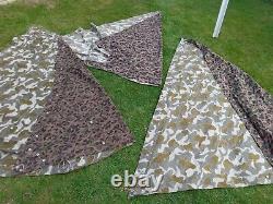 Original Austrian Pea Dot Splinter Camo Poncho X 3 Must See