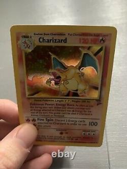Original Base Set 2 Holo Charizard 4/130 Wotc Pokémon Card Mint Psa Must See