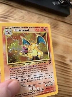 Original Base Set 2 Holo Charizard 4/130 Wotc Pokémon Card Psa Must See