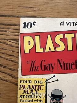 Plastic Man #2 (Vital Publications 1944) Jack Cole Cover! Golden Age Must See